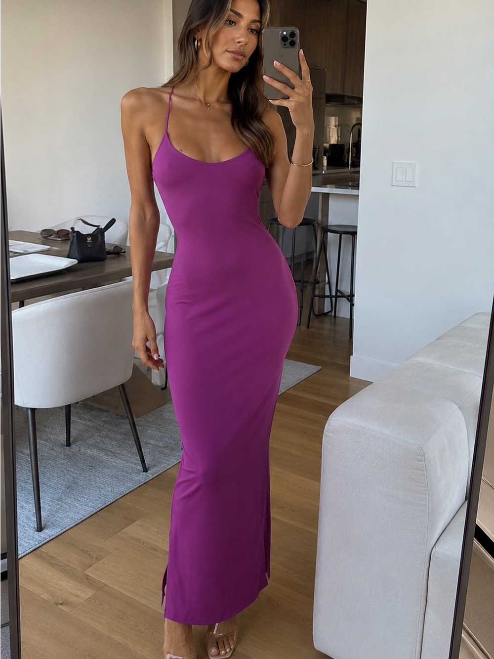 Meshki Sabine backless Maxi Dress